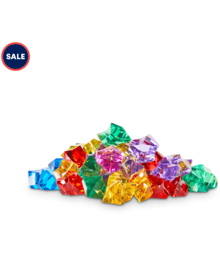 Rainbow Jewel Aquarium Gravel Accent Mix, 3.5 oz.